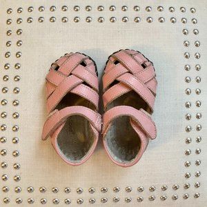Pediped Pink Velcro Shoes
